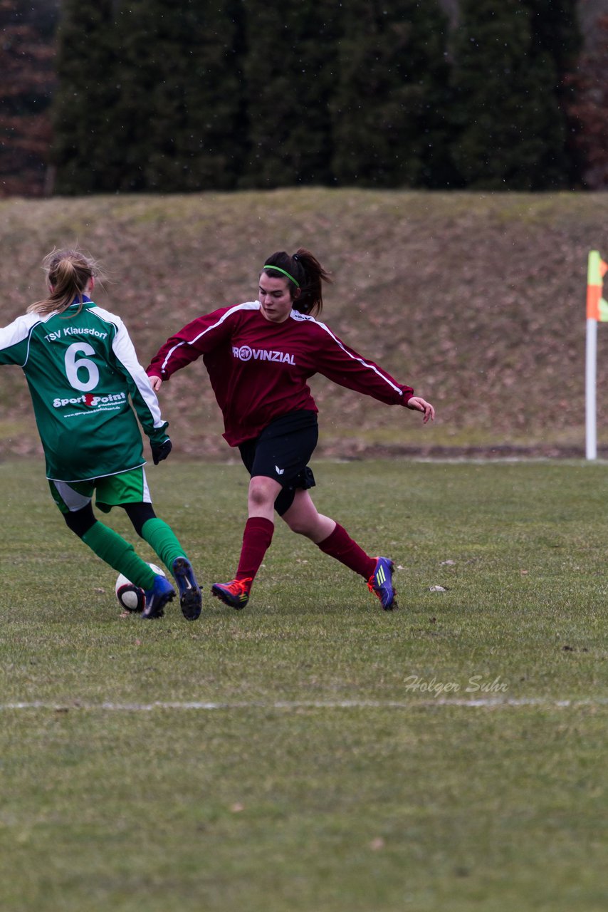 Bild 77 - B-Juniorinnen MTSV Olympia Neumnster - TSV Klausdorf : Ergebnis 4:0 (Abbruch)